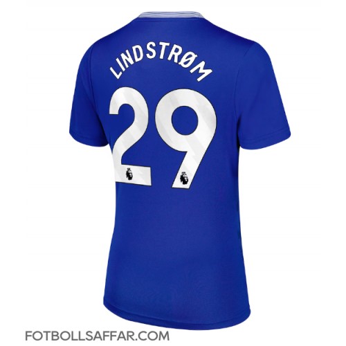 Everton Jesper Lindstrom #29 Hemmatröja Dam 2024-25 Kortärmad